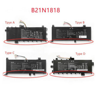Asus B21N1818 TypeA/TypeB/TypeC/TypeD Battery