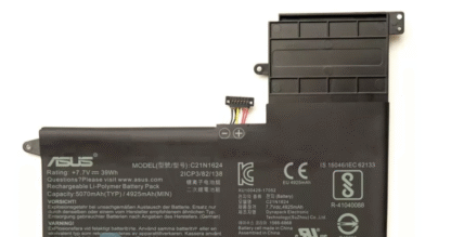 39Wh Asus C21N1624 Battery - Image 3