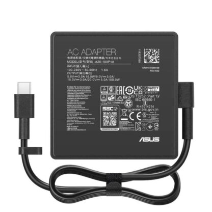 20V 5A 100W Asus USB-C AC Adapter Charger