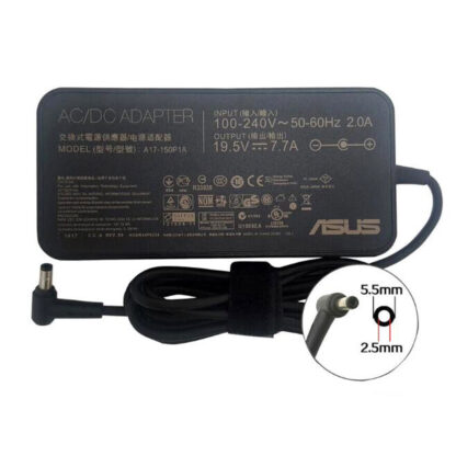 20V 7.5A 150W Asus 5.5mm 2.5mm AC Adapter Charger - Image 2