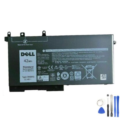 42Wh Dell 3DDDG Battery