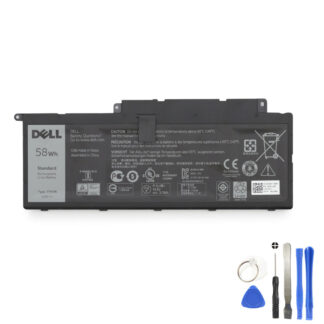 58Wh Dell F7HVR Battery