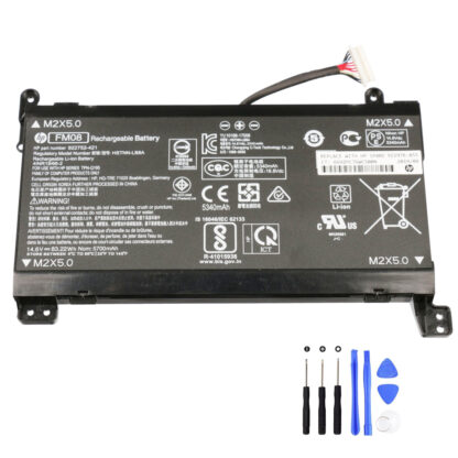 83.22Wh HP FM08 12Pin Battery