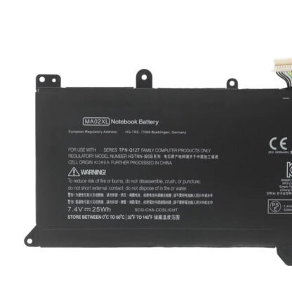 25Wh HP MA02XL Battery - Image 3