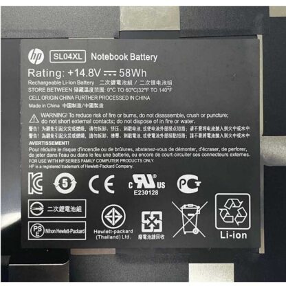 58Wh HP SL04XL Battery - Image 2