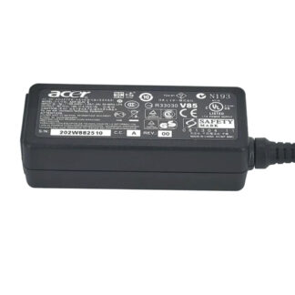 19V 2.1A 40W Acer 5.5mm 1.7mm AC Adapter Charger
