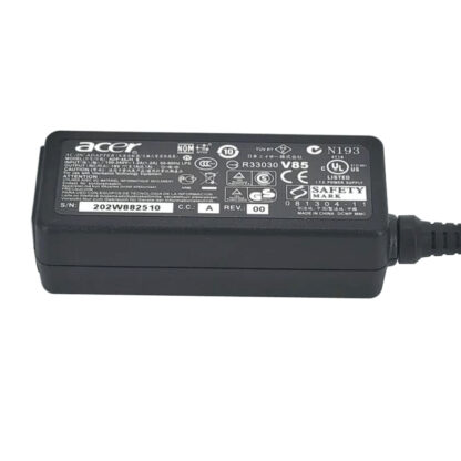 19V 2.1A 40W Acer 5.5mm 1.7mm AC Adapter Charger