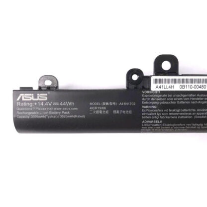 44.4Wh Asus A41N1702 Battery - Image 2