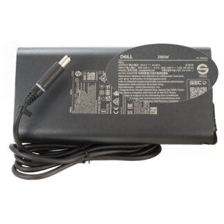 19.5V 14.36A 280W Dell 7.4mm 5.0mm Curved AC Adapter Charger