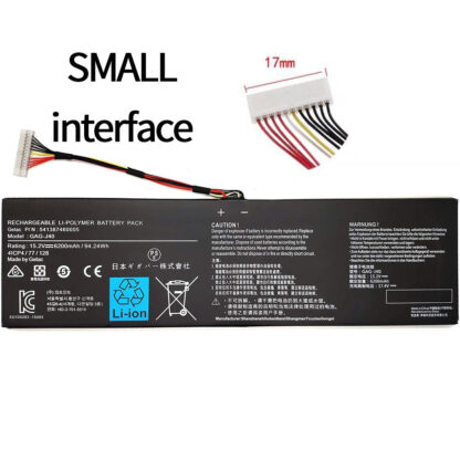 94.24Wh Gigabyte GAG-J40 17mm Battery - Image 3