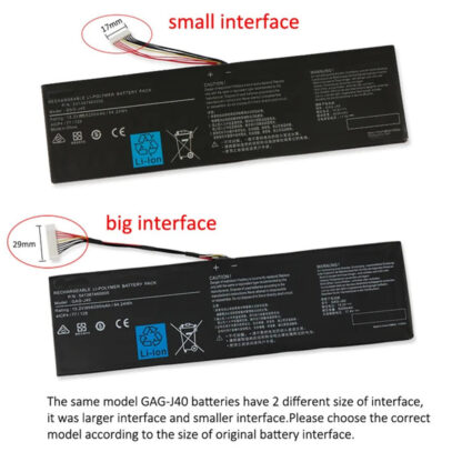 94.24Wh Gigabyte GAG-J40 29mm Battery - Image 2