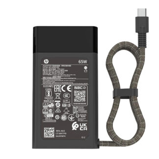 20V 3.25A 65W HP USB-C Adapter Charger with Rounded Corners