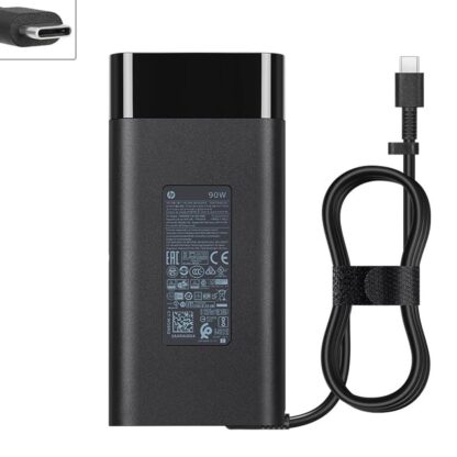 20V 4.5A 90W HP USB-C Adapter Charger - Image 2