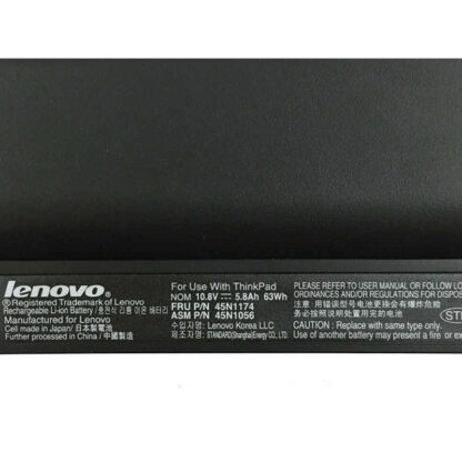 63Wh Lenovo 84+ 45N1174 Battery - Image 2