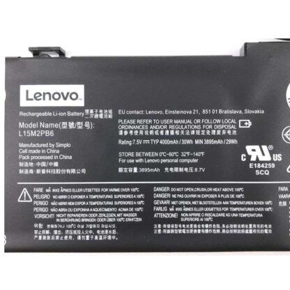 30Wh Lenovo L15M2PB6 Battery - Image 2