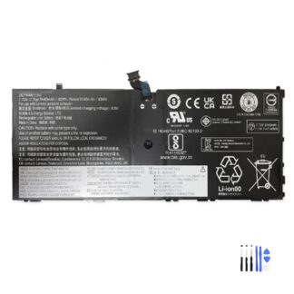 40Wh Lenovo L16L4P91 Battery