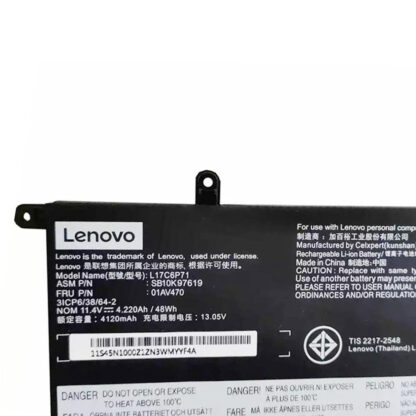 70Wh Lenovo L16M4P60 Battery - Image 2