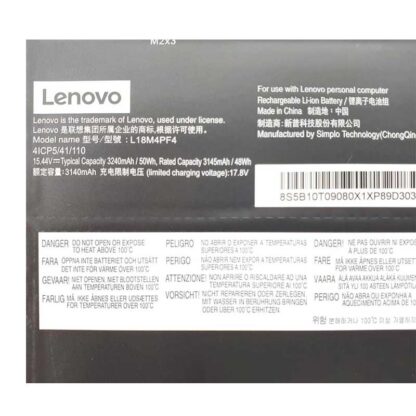 50Wh Lenovo L18M4PF4 Battery - Image 2