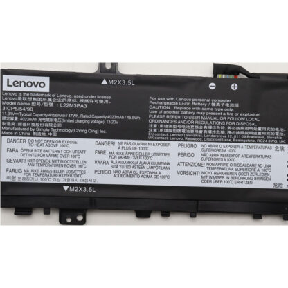 47Wh Lenovo L22M3PA3 Battery - Image 3